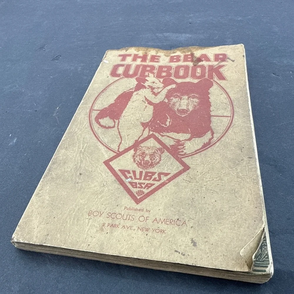 'The Bear Cub Book' -Boy Scouts of America - Copyright 1931